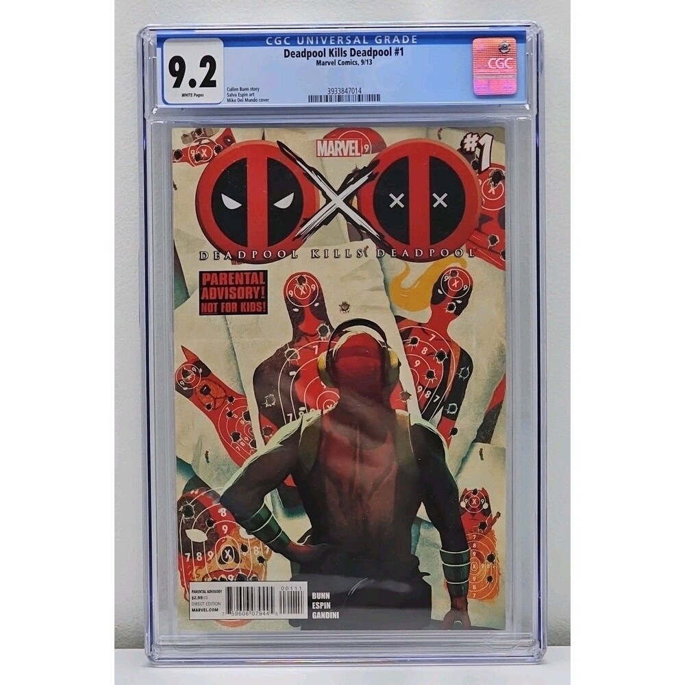Deadpool Kills Deadpool #1 CGC 9.2 Deadpool Corps Cullen Bunn 2013 Marvel Comics